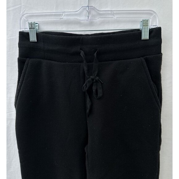 Love Streak Black Fleece Lined Drawstring Waist‎ Pull-On Jogger Pants Women S - Picture 13 of 13